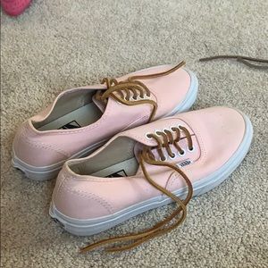 Pink Van Sneakers